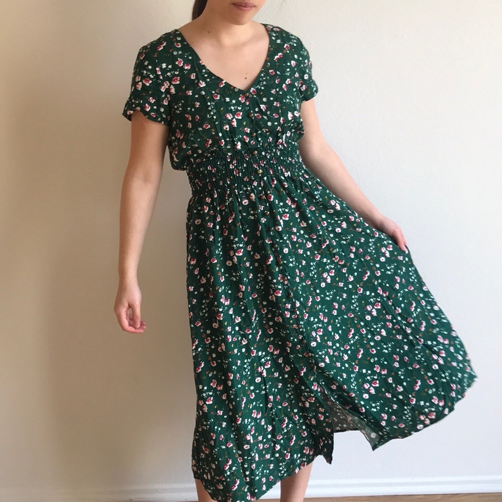 Modcloth Floral Dress